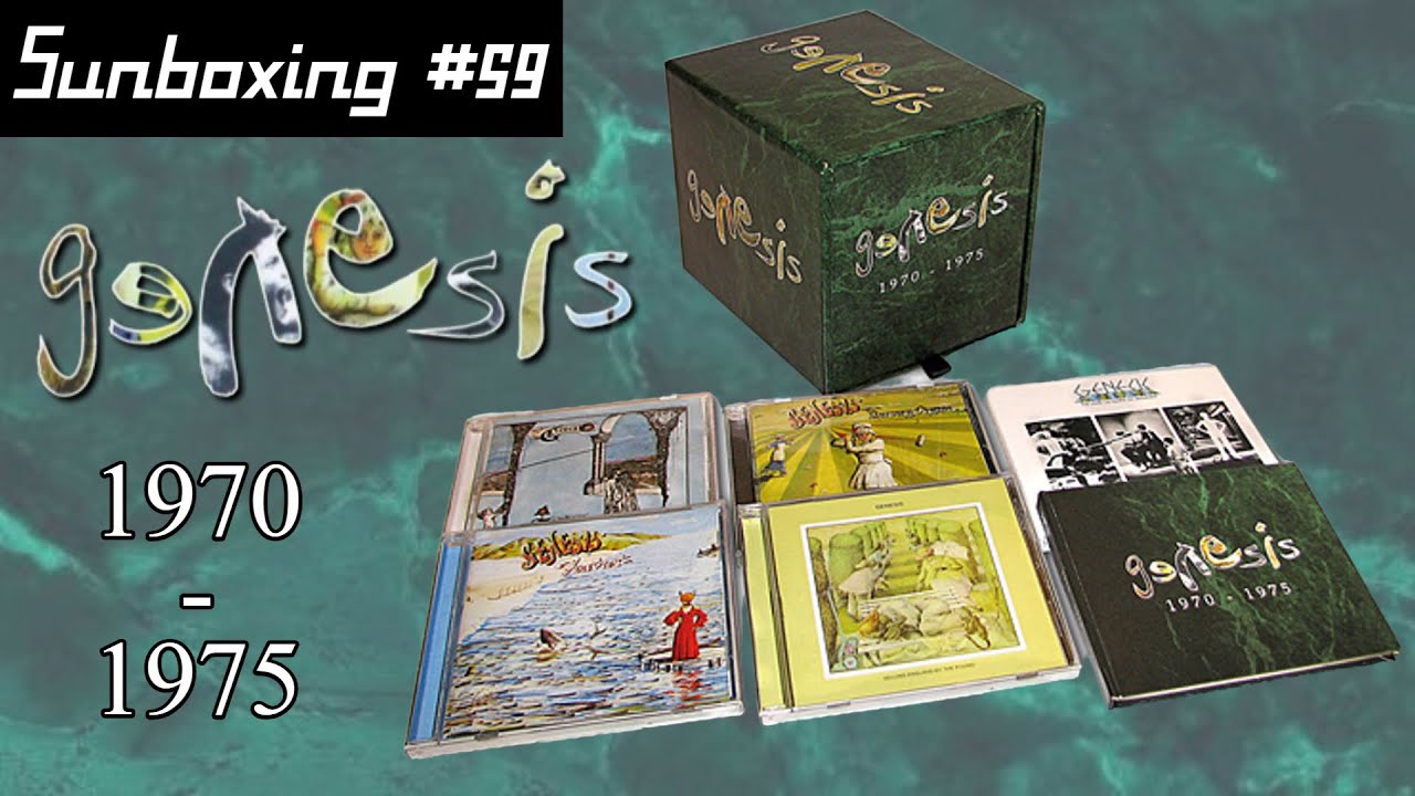 Unboxing the Genesis 1970-1975 13 Disc Box Set (Sunboxing #59