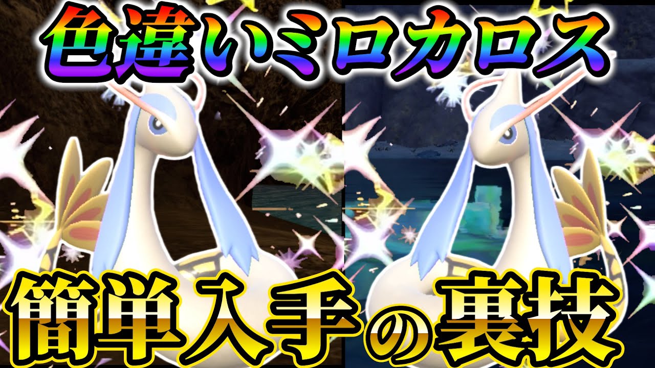 Shiny Milotic & Shiny Feebas (Pokemon SV)] You can get the