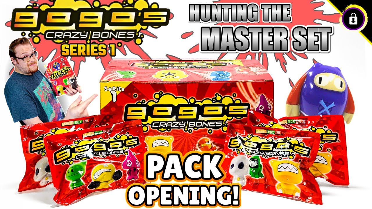 MASTER SET Hunt of NOSTALGIA! - Gogo's Crazy Bones Series 1 | Box