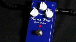 MI Audio Blues Pro Overdrive Pedal - YouTube