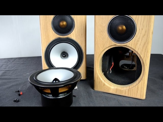 Monitor Audio Bronze BX1 speakers look inside - YouTube