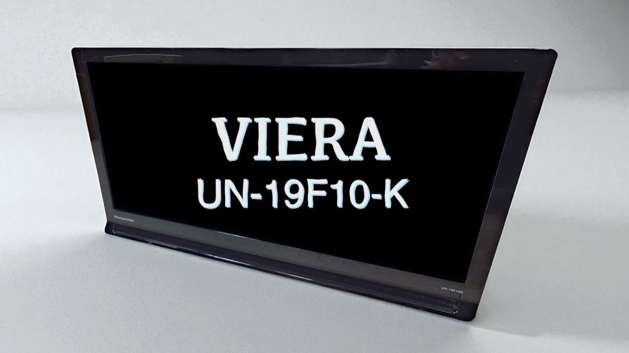 Panasonic】 プライベート・ビエラ 19V型 ポータブルテレビ UN-19F10-K