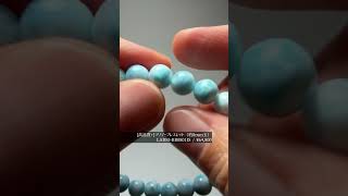 高品質+]ラリマーブレスレット（約8mm玉）☆現品動画あり - 埼玉県吉川