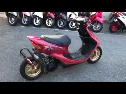 ZX AF35 live DIO 3 RED skeleton Full Up Graded scooter moped 68cc