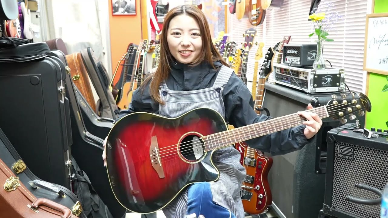 Ovation Celebrity CE-48-RR-G 2022年製 純正ハードケース付き - YouTube