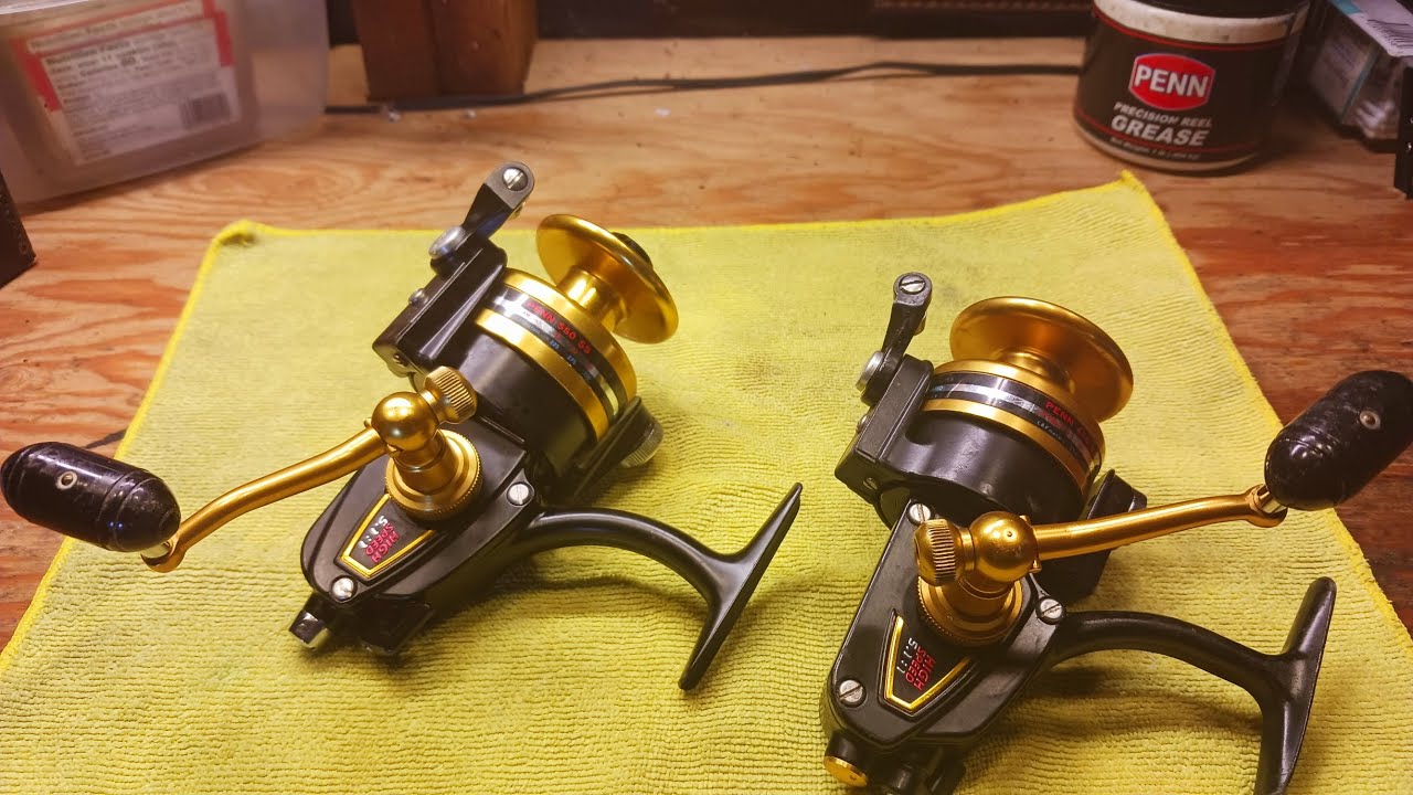 2nd Generation Penn Spinfisher Spinning Reels 450SS & 550SS Anti