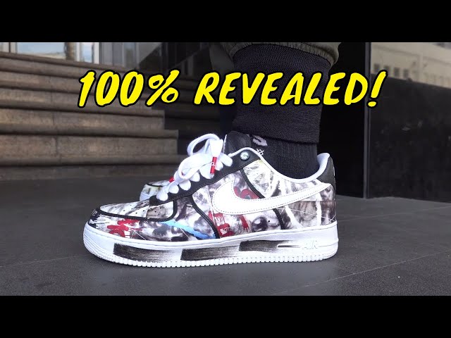 STRIPPED & REVEALED: G-DRAGON x NIKE AIR FORCE 1 'PARA NOISE