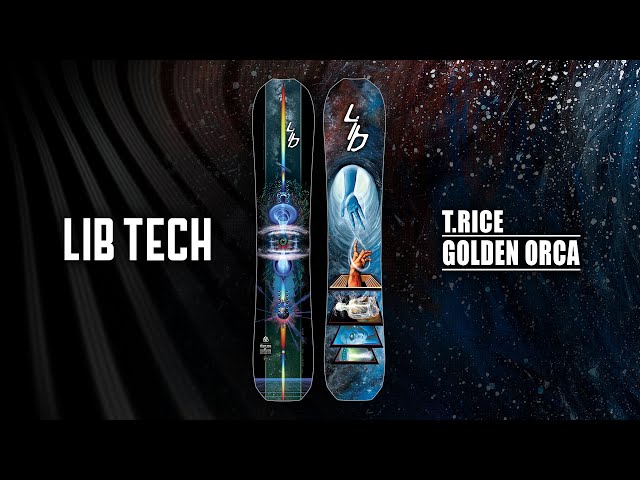 T.RICE GOLDEN ORCA | 2021-2022 LIB TECH SNOWBOARD - YouTube
