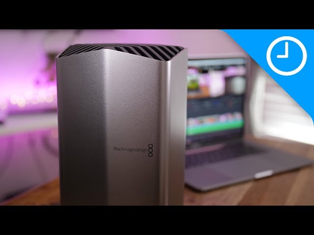 Review: Blackmagic eGPU for MacBook Pro - beautiful and quiet