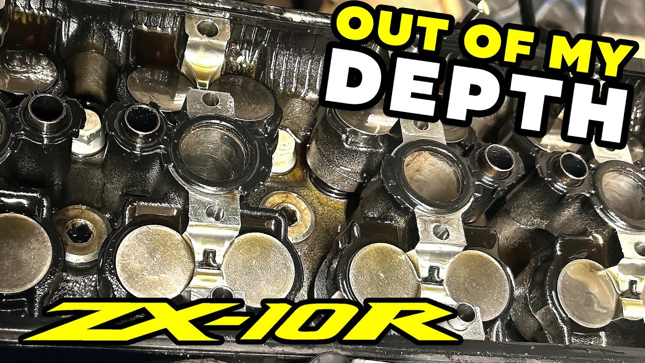 Valve Adjustments: ZX-10R Restoration Project (Part 4) - YouTube