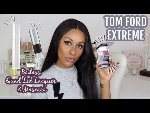 TOM FORD Extreme Badass Eye Color Quad, Lid Lacquer & Mascara