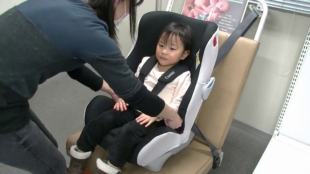 コンビ】ママロン チャイルドモード使用時のお子さまの乗せ方(前向き