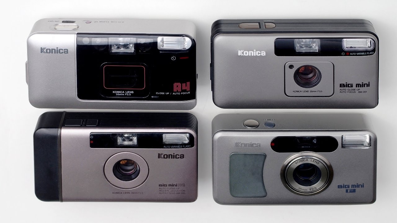 Konica Big Mini, Fun Facts & Sub-models Compared - YouTube