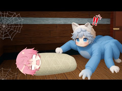 My friend turned into a spider! 🕷️ Survive the dangerous forest