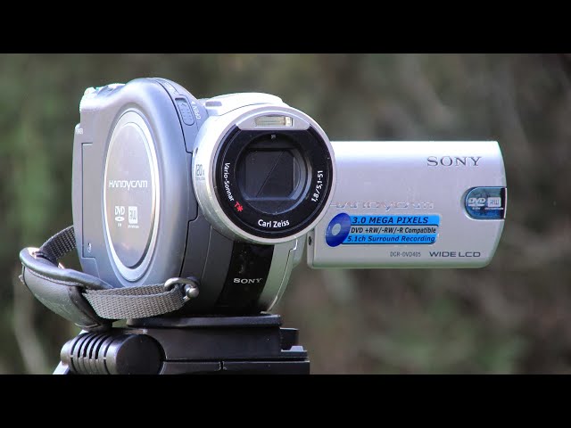 Sony Handycam DCR-DVD405: Test Footage - YouTube