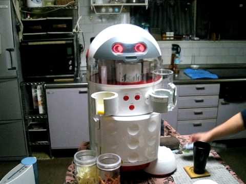 asahi beer robot アサヒ本生 ロボッ庫 robocco - YouTube