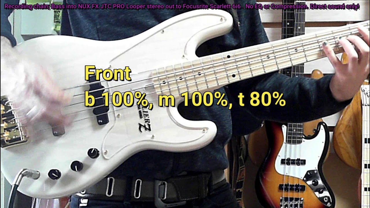 Atelier Z ZPO5 JR 2020 Ltd edition BASS DEMO - YouTube