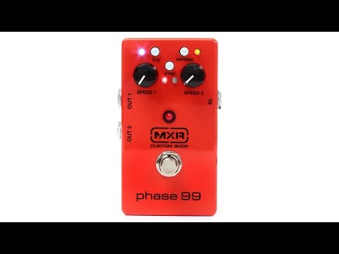 MXR Phase 99 Dual Phaser Pedal Review by Sweetwater Sound - YouTube