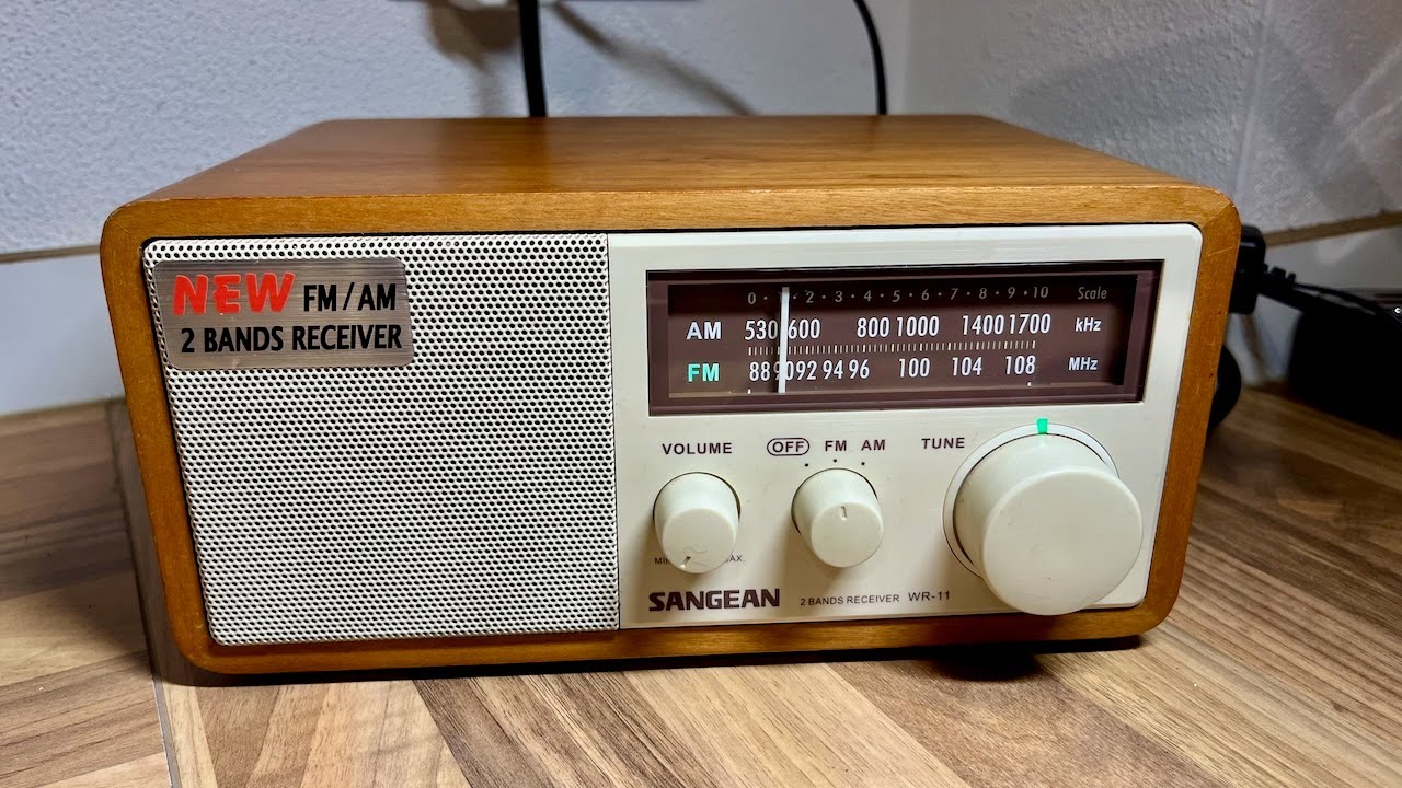 Sangean WR-11 AM FM Radio Review - YouTube