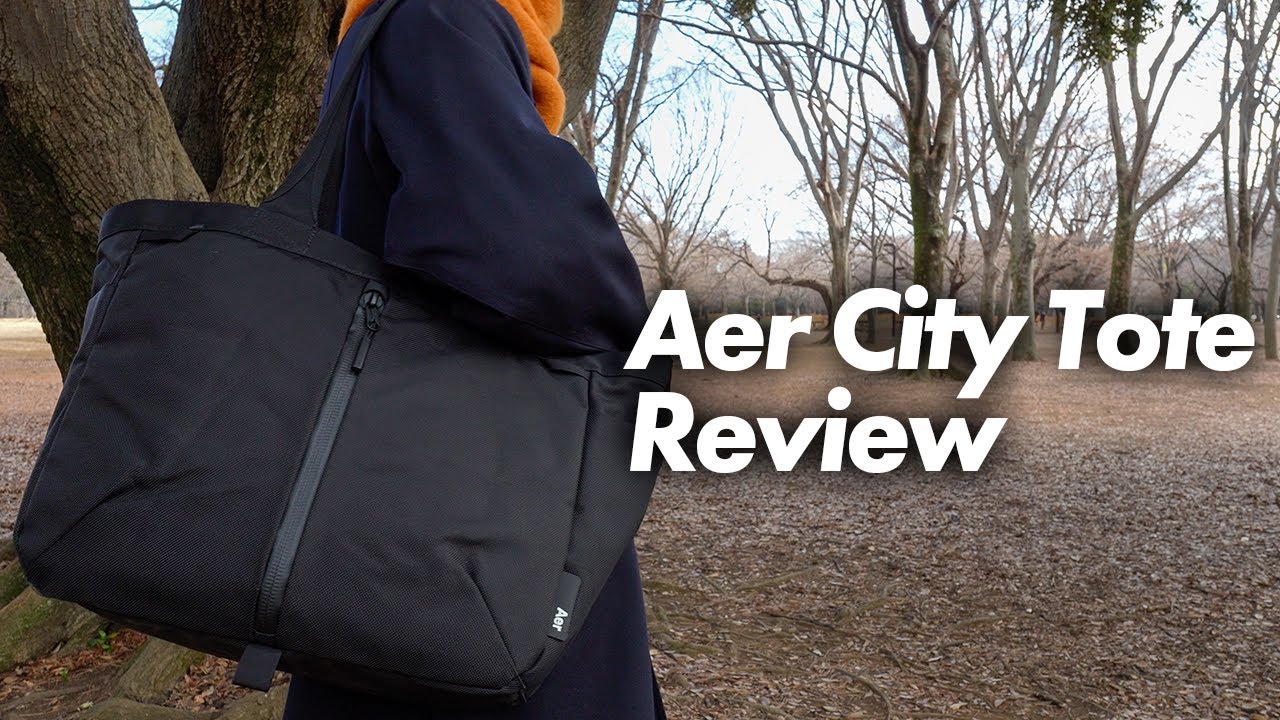 Aer City Toteレビュー！ビジネスでも日常でもめちゃくちゃ使いやすい
