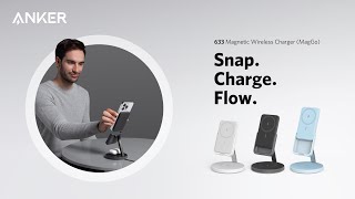Anker 633 Magnetic Wireless Charger (MagGo) | Snap. Charge. Flow