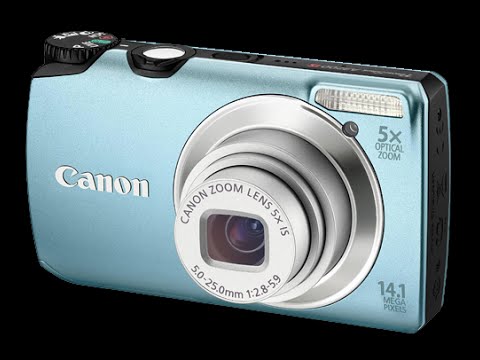 Canon Powershot A3200 Complete Settings | Specifications - YouTube
