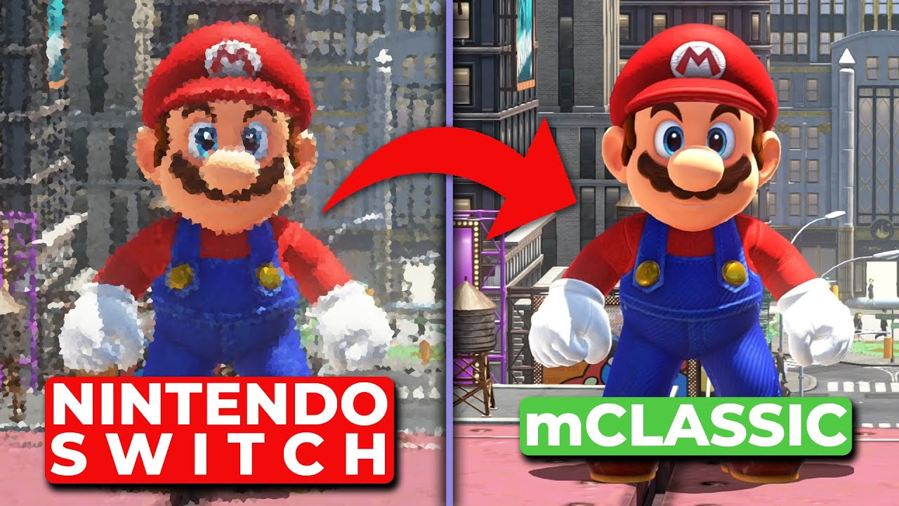 mClassic Review: Switch Visuals Boosted Using An HDMI Processor? +