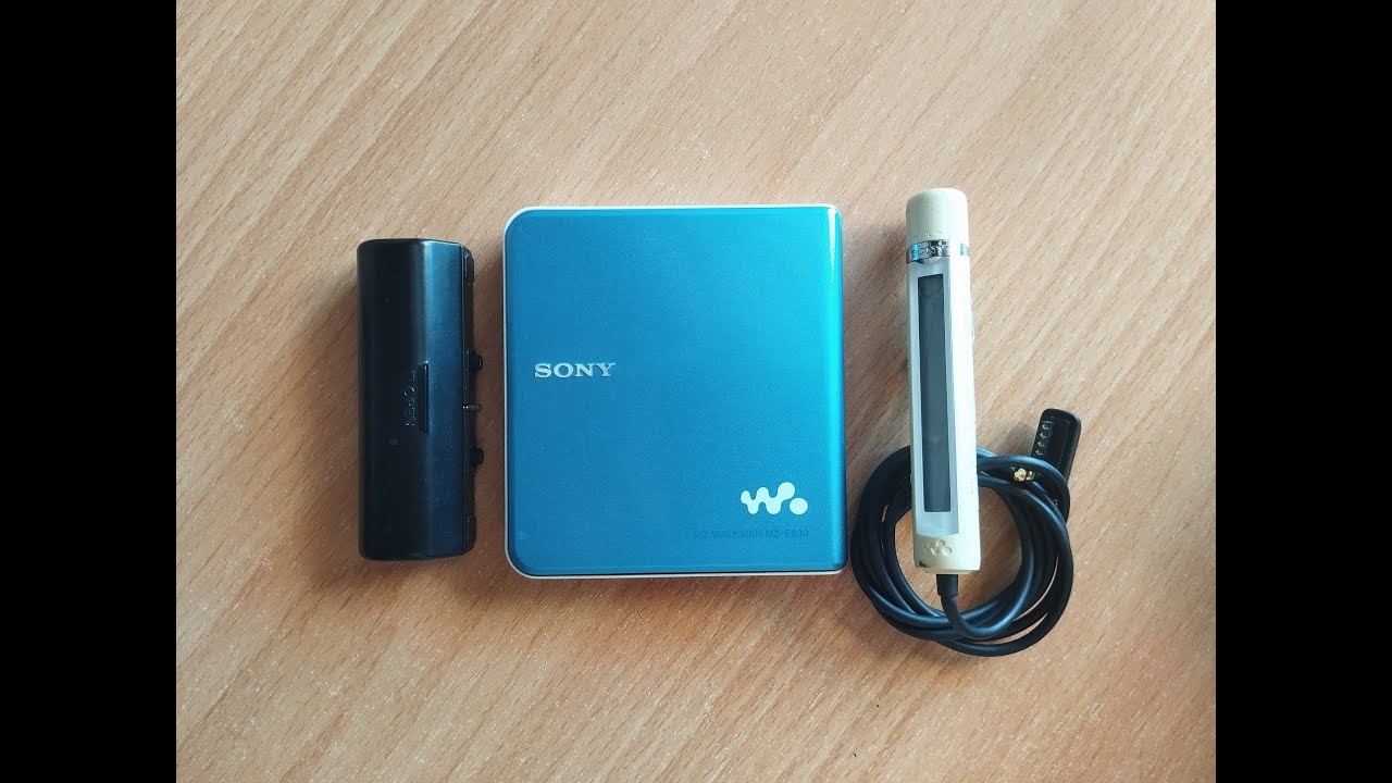 Sony Walkman Portable mini disc player MZ E630 Máy nghe nhạc mini