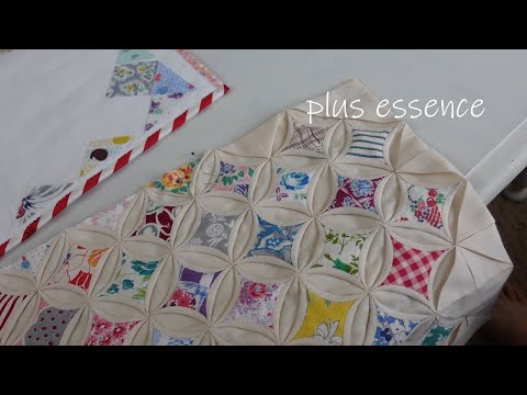 パッチワークvlog】カテドラルウィンドウ①丁寧に作る♪ - YouTube