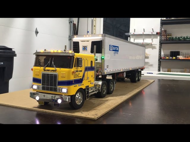 Tamiya 1/14 reefer trailer part 8 final - YouTube