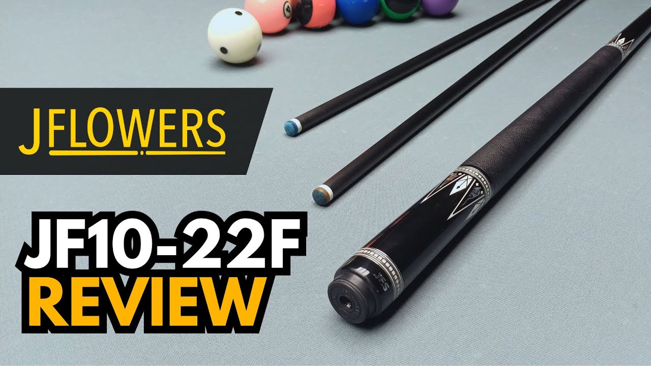 JFlowers JF10-22F Pool Cue Review - YouTube