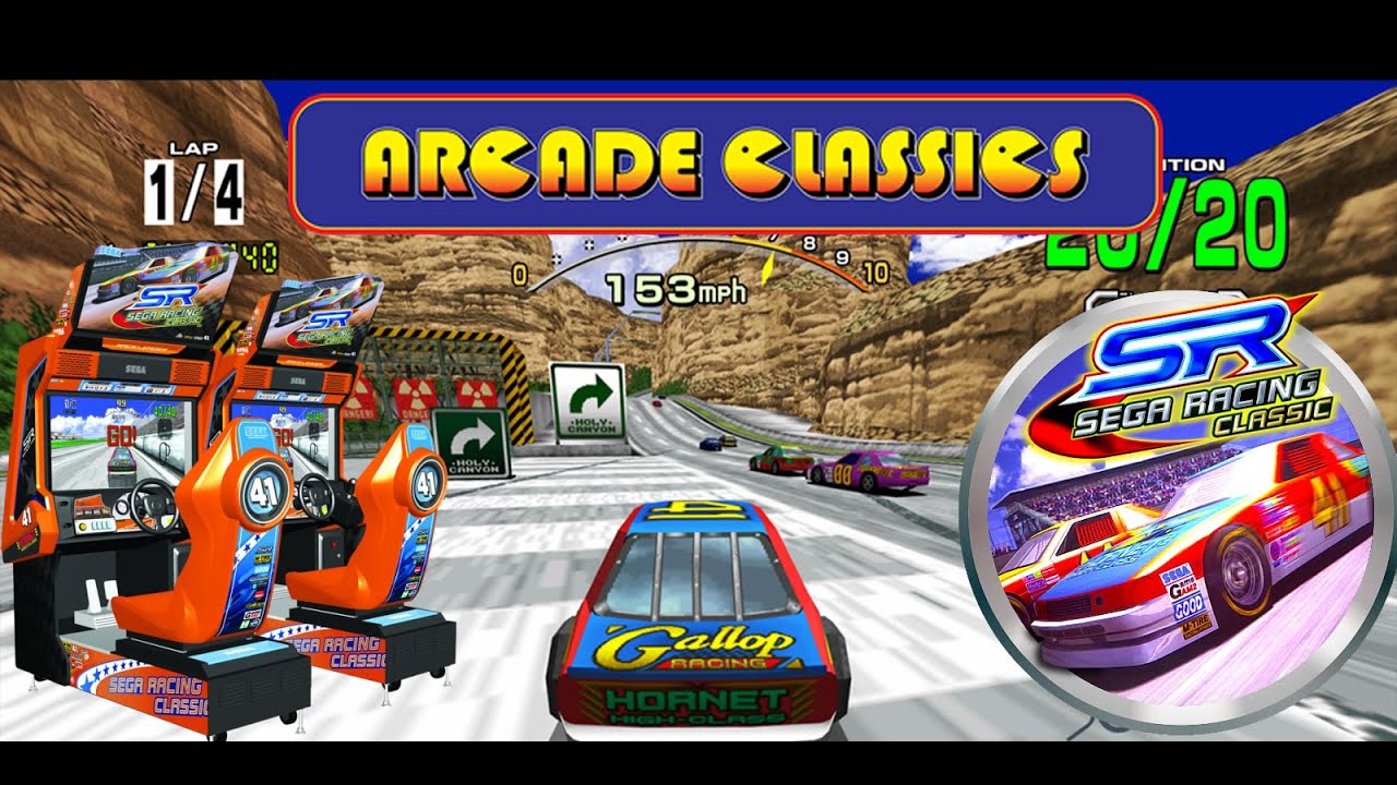 Sega Racing Classic Arcade Game - YouTube