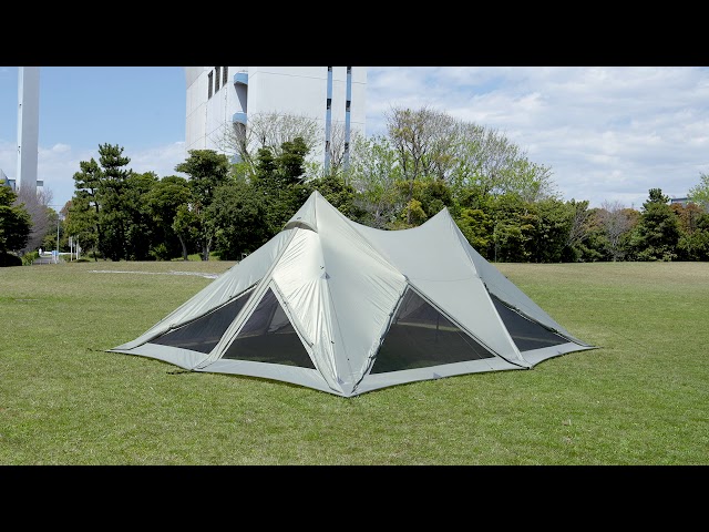 How to SET UP 「ナショナルジオグラフィック HIDEOUT 」設営動画