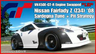 Gran Turismo 7 - Nissan Fairlady Z (Z34) '08 Tune | Sardegna WTC