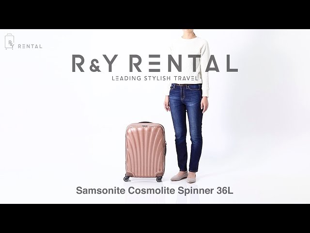 1-3泊] サムソナイト コスモライト スピナー 55 36L V22-302 パール