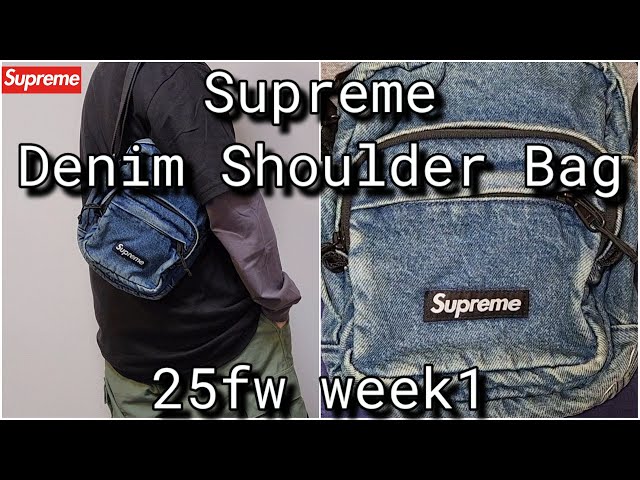 Supreme Denim Shoulder Bag 25fw week1 シュプリーム デニム