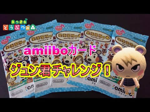 Animal Crossing] amiibo Card Jun-kun Challenge! #3 - YouTube