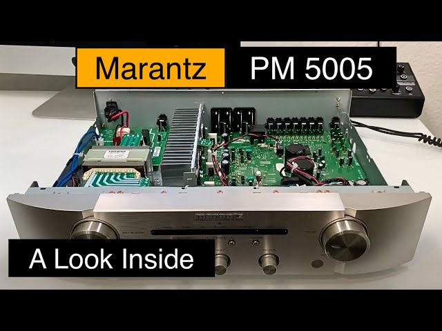Marantz PM5005 - A look Inside , Unboxing , Audio Test - YouTube