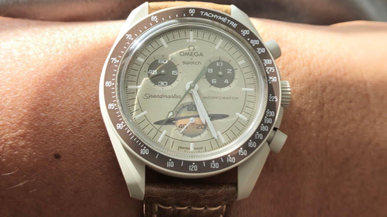 Omega X Swatch Mission to Saturn - YouTube