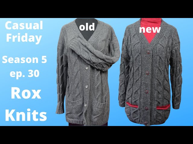 Finished! A Reverse-Engineered Sweater // Casual Friday S05E30