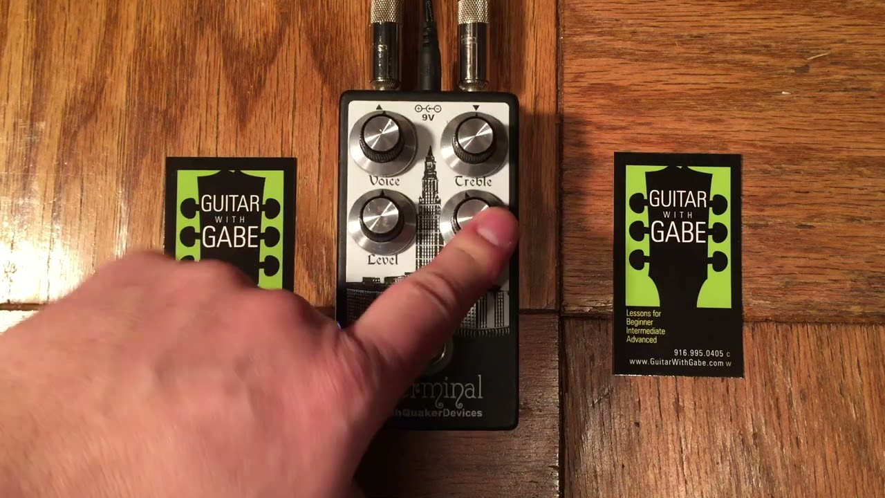 Earthquaker Devices Terminal Fuzz Demo - YouTube
