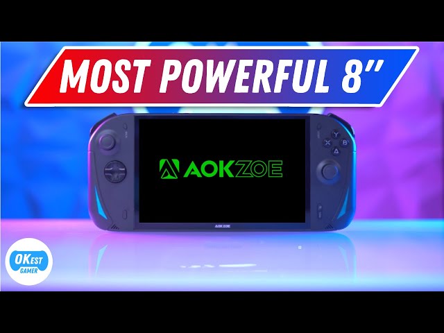 the MOST POWERFUL 8 inch handheld! AOKZOE A1X - YouTube