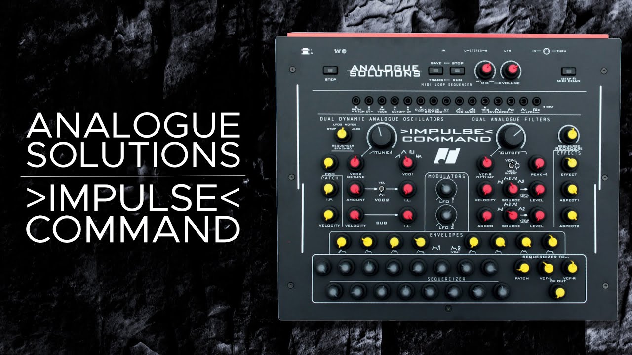 Analogue Solutions Impulse Command Sound Demo (no talking) with