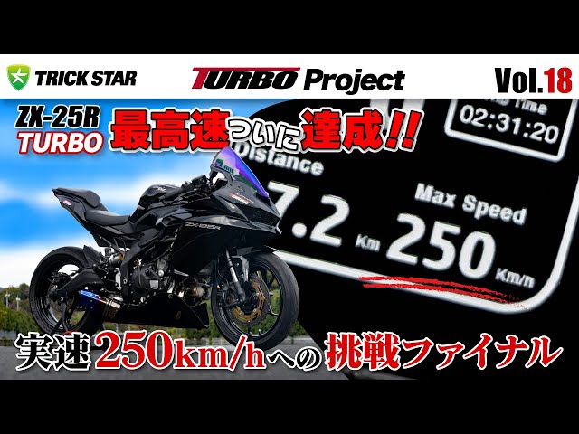 Vol.18] 103PS spec ZX-25R Finally achieved 250km/h! ! - YouTube