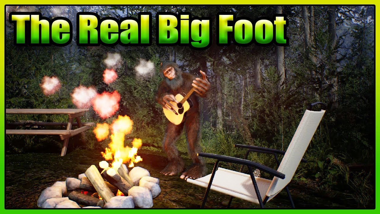 What Big Foot Does When No One Is Looking - YouTube