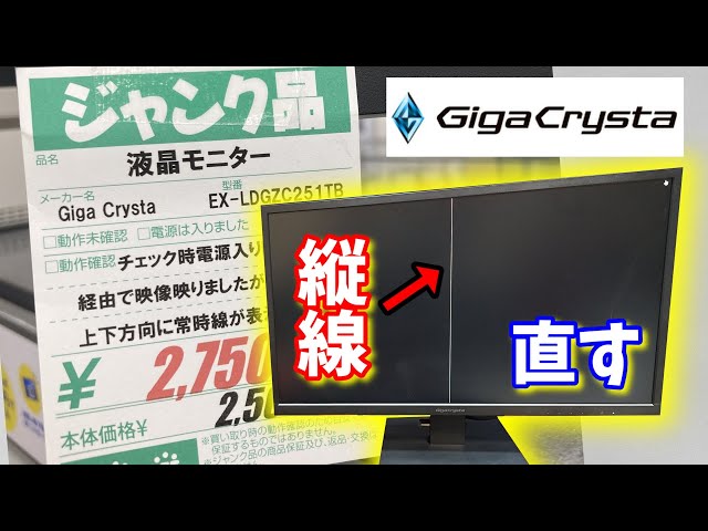 Junk] I bought a gaming monitor that has vertical lines - YouTube