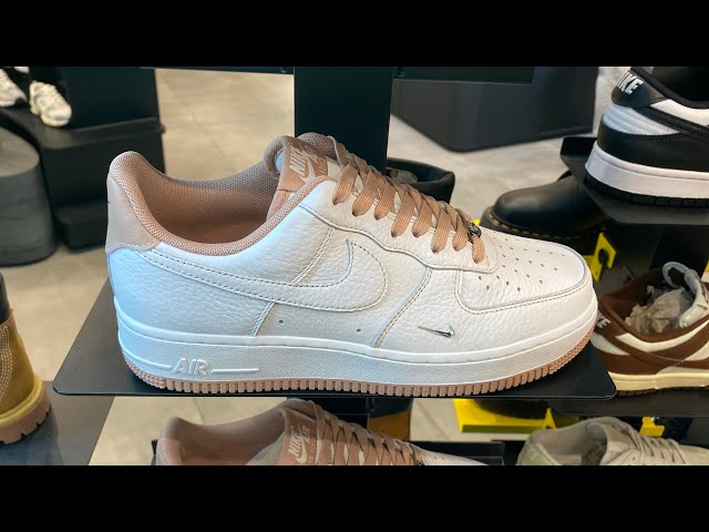 Nike Air Force 1 '07 “Mini Jewel” (White/ Metallic Silver