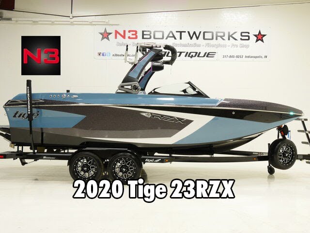 2020 Tige 23RZX - Sky Blue/Graphite - Walk Through || N3 Boatworks
