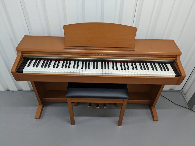 Kawai CN23 digital piano and stool in cherry wood finish stock