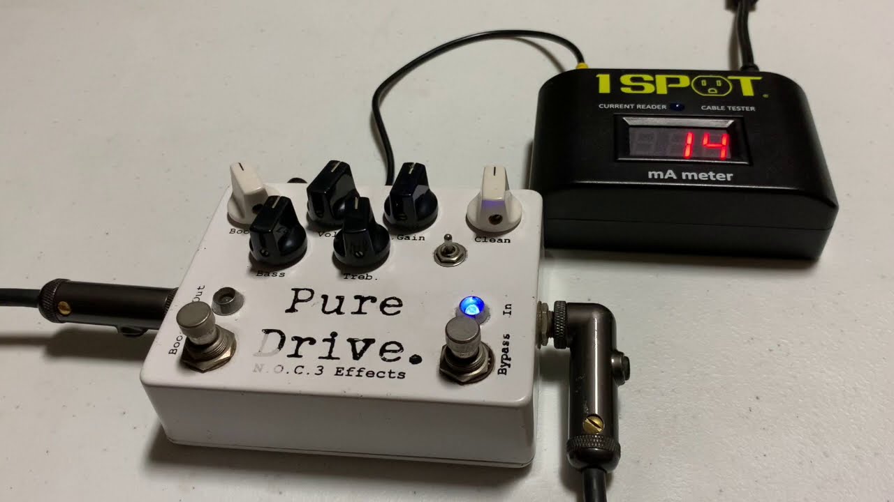 NOC3 Effects Pure Drive Overdrive Pedal - YouTube